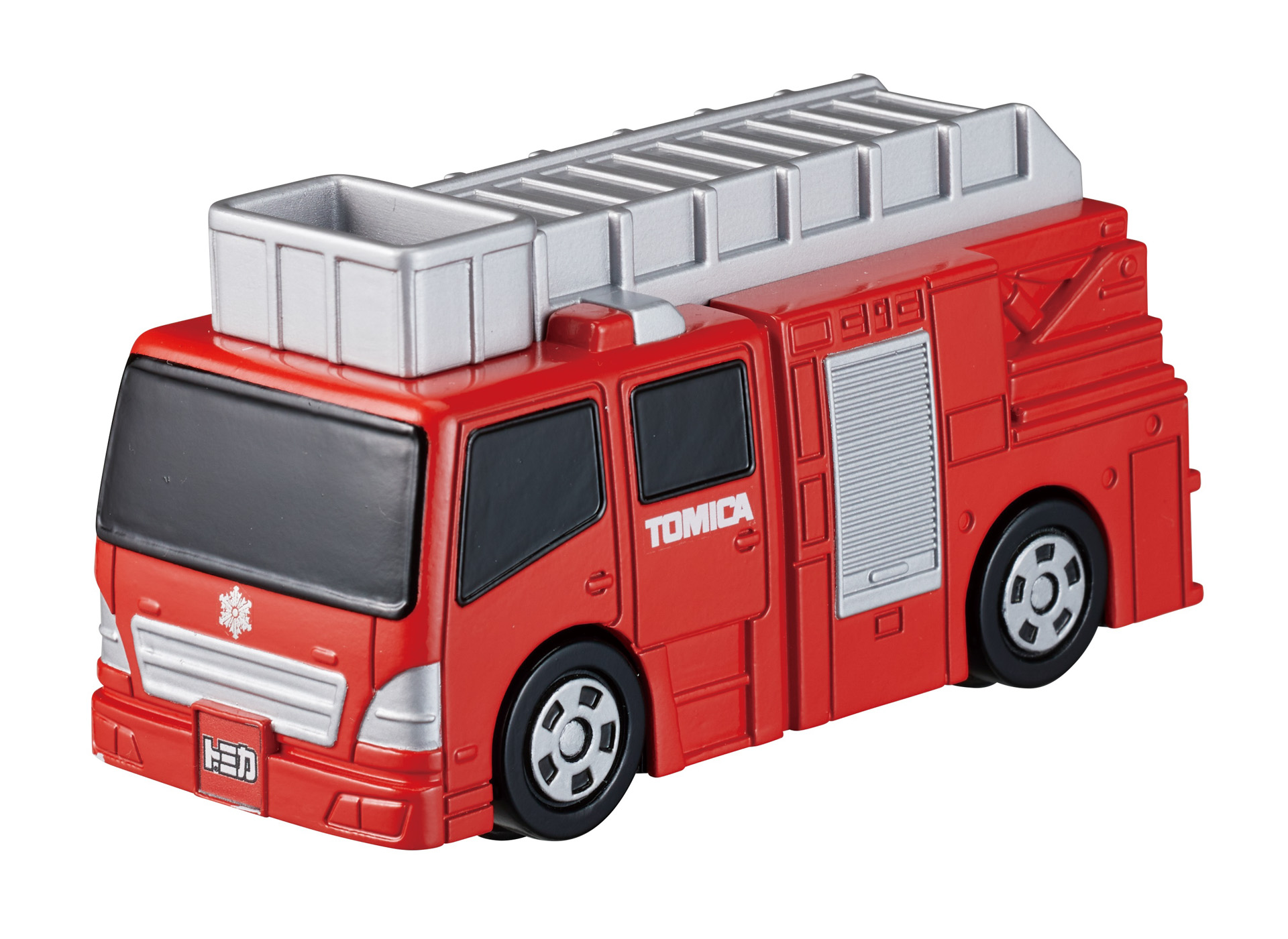 消防車ははしごが伸縮する1アクション