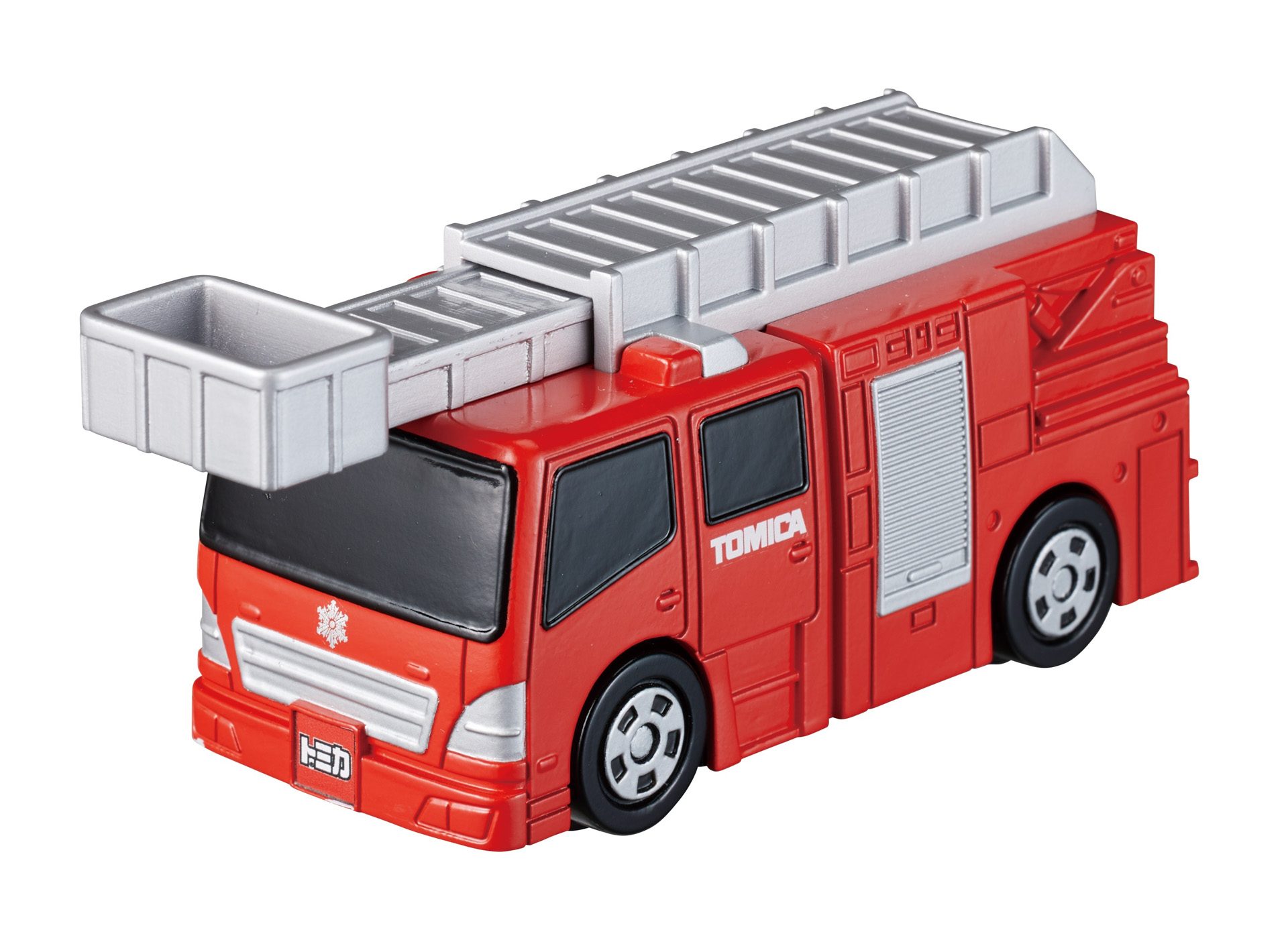 消防車ははしごが伸縮する1アクション