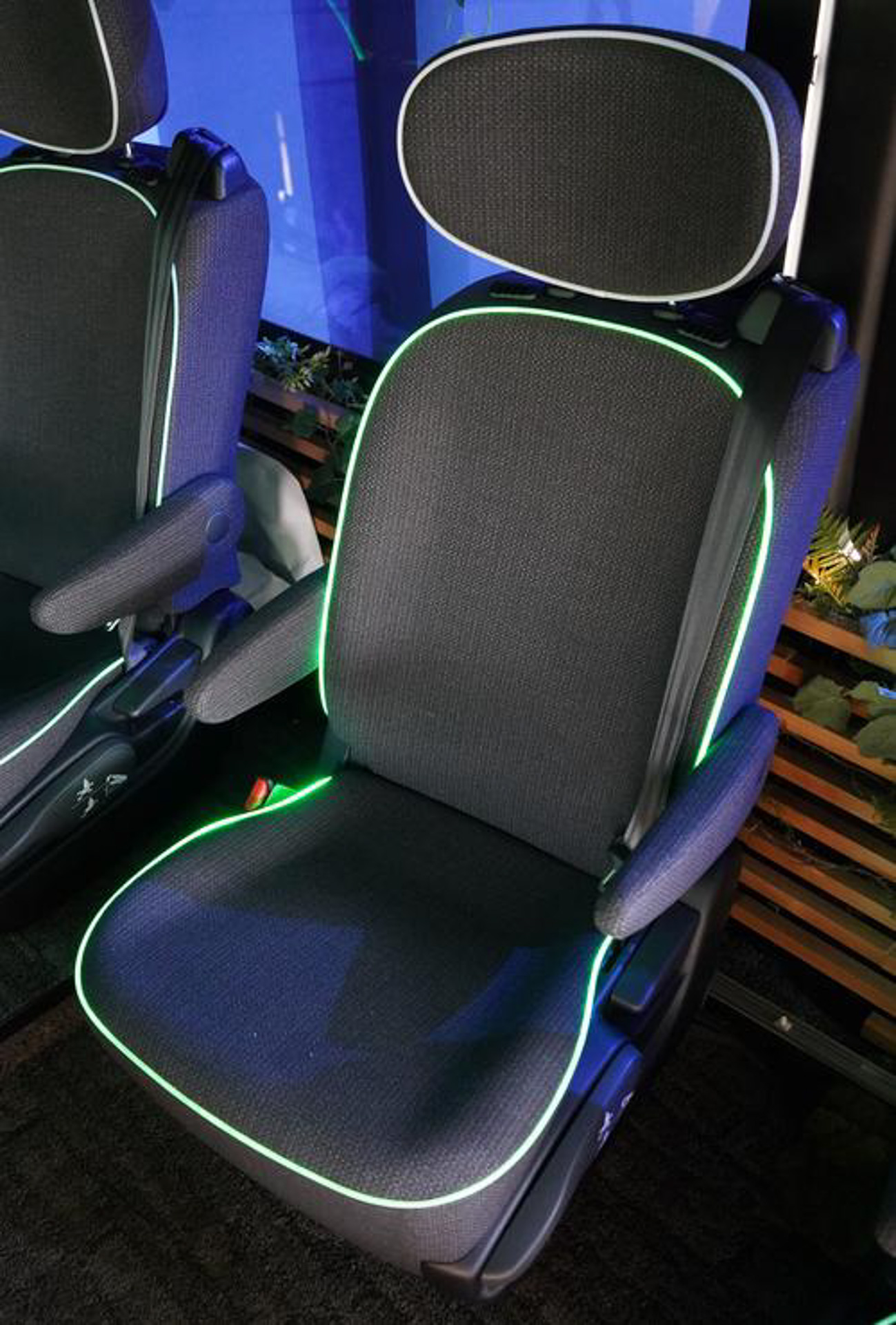 イルミネーションが装飾されたシート