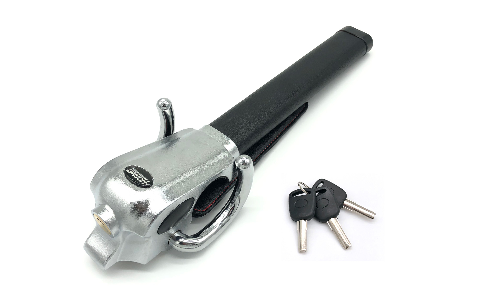 専用キー付L型ダブルロック式ハンドルロック「LH-5LB」