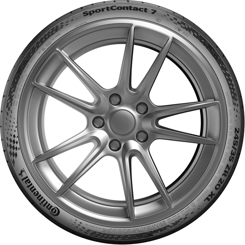 コンチネンタル、スーパースポーツタイヤ「SportContact 7」 耐