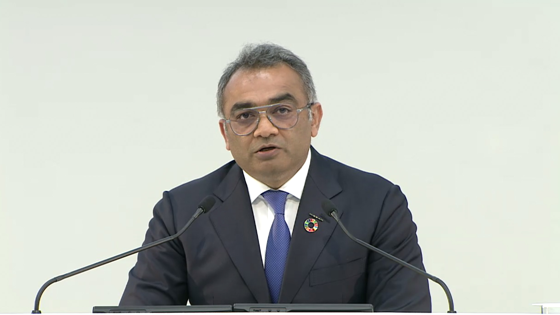 日産自動車株式会社 COO アシュワニ・グプタ氏が主に説明を行なった