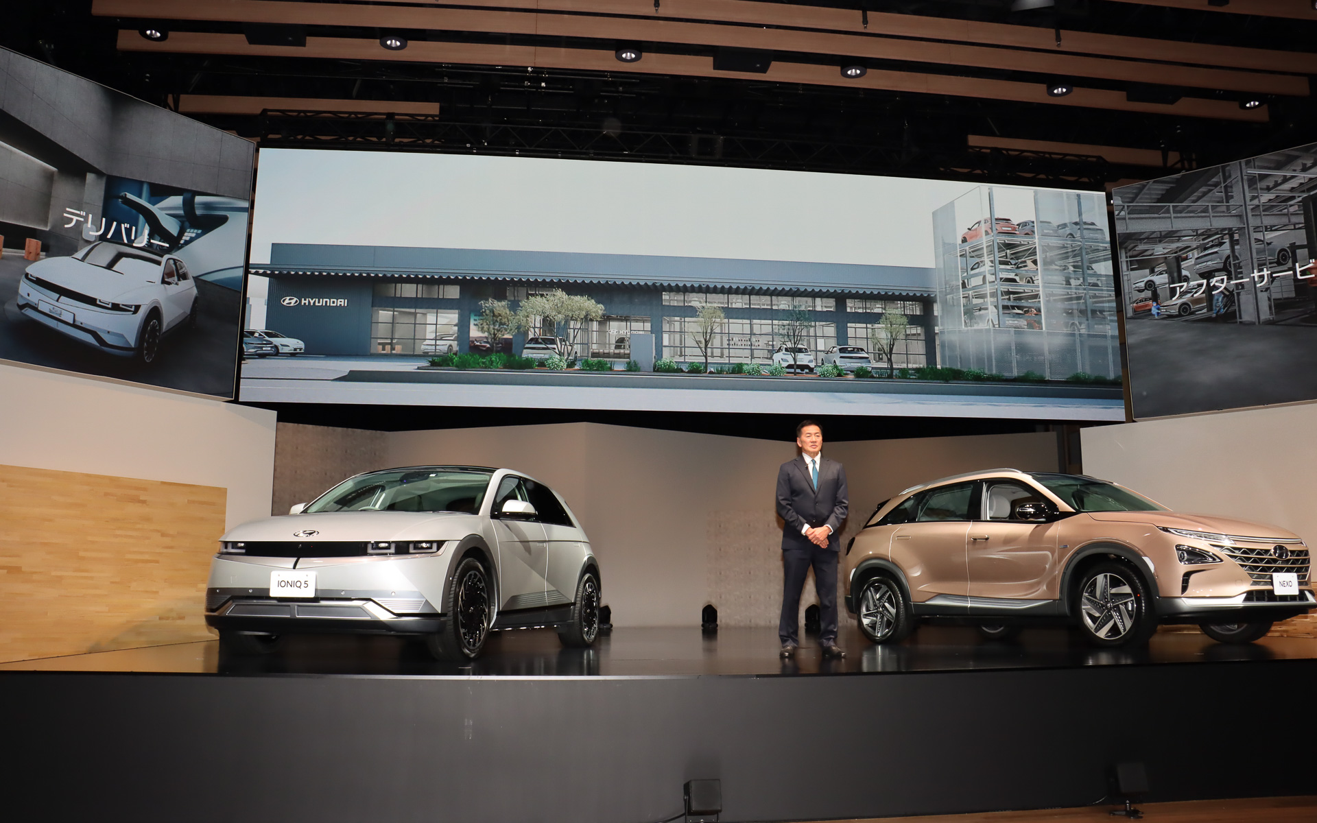 神奈川県横浜市に開業予定となっている「Hyundaiカスタマーエクスペリエンスセンター」の外観イメージ