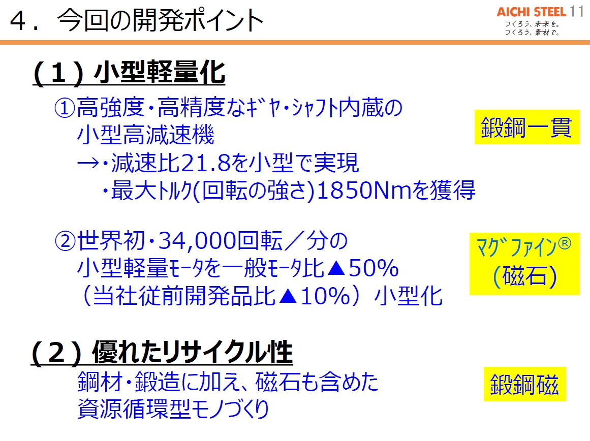 開発のポイント