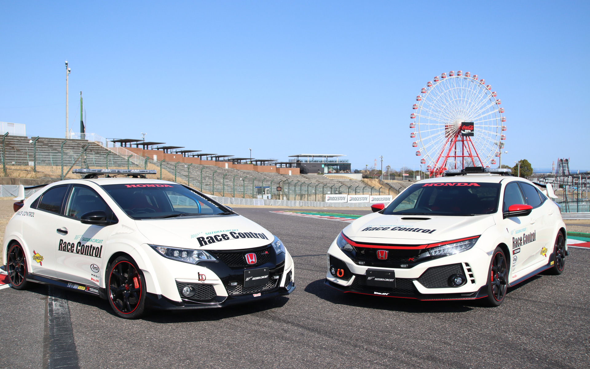 運営車両「マーシャルカー」にも乗れる