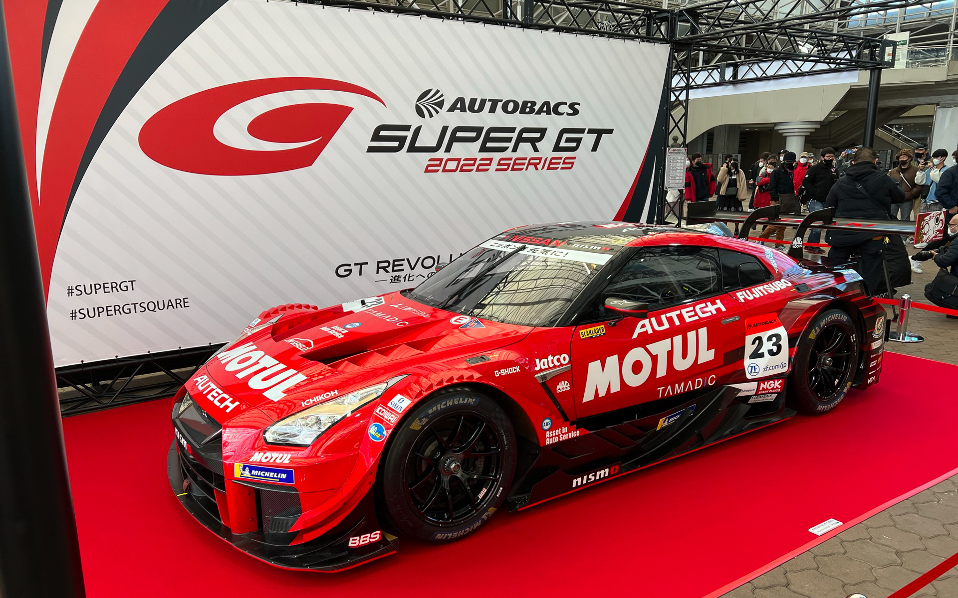 2021年シーズンが最終シーズンとなった日産 GT-R。2022年シーズンからはZでGT500クラスに参戦する