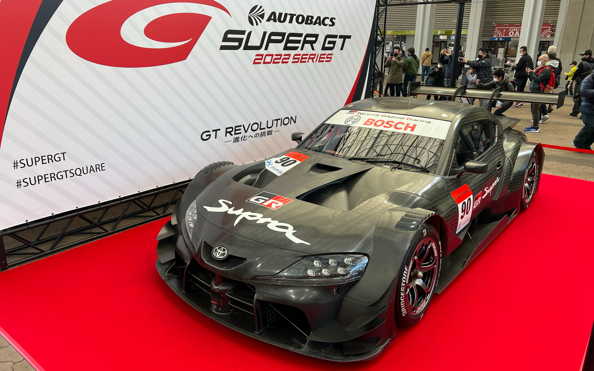 2021年シーズンのチャンピオンマシンは、トヨタ GR Supra GT。36号車が獲得した
