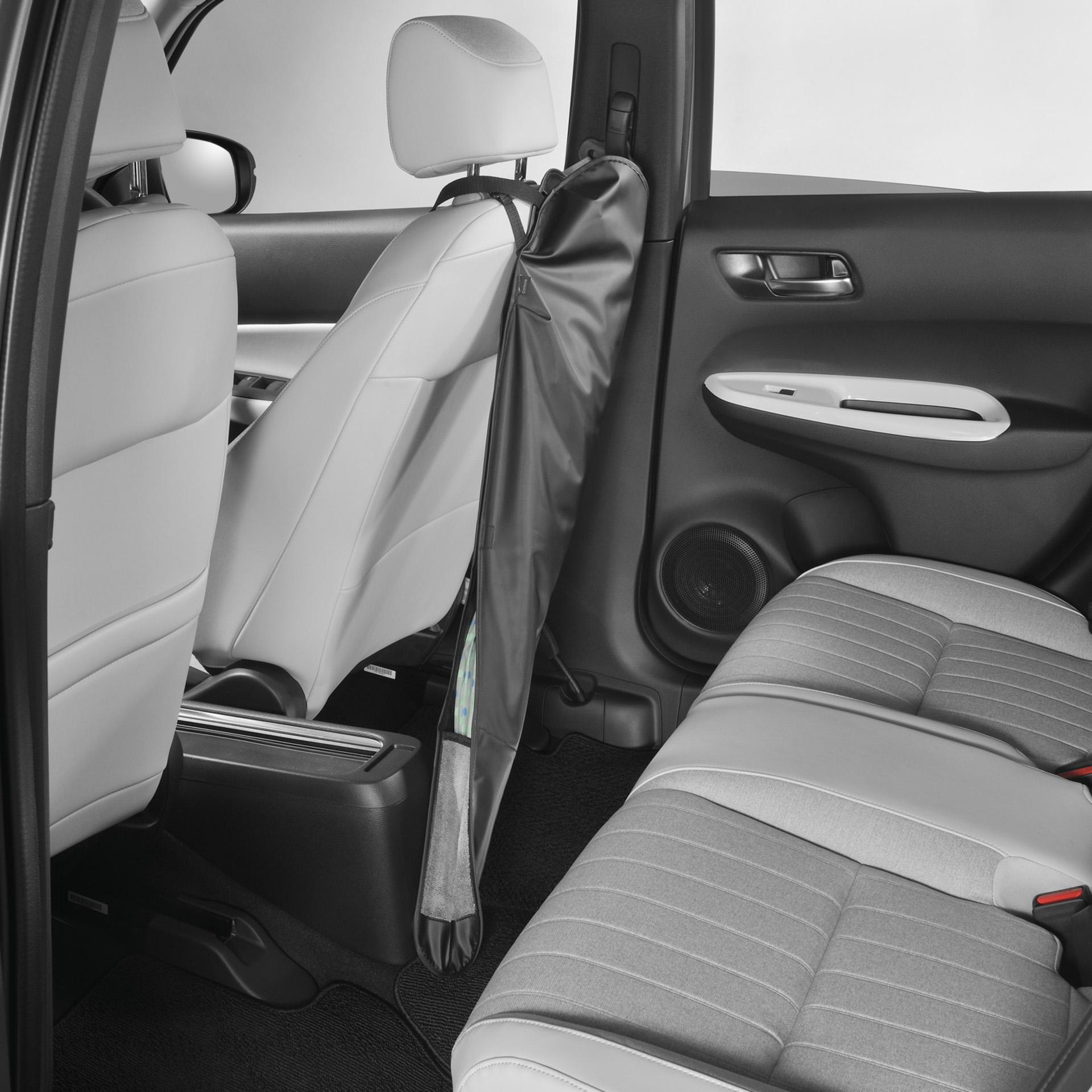 後席での使用例