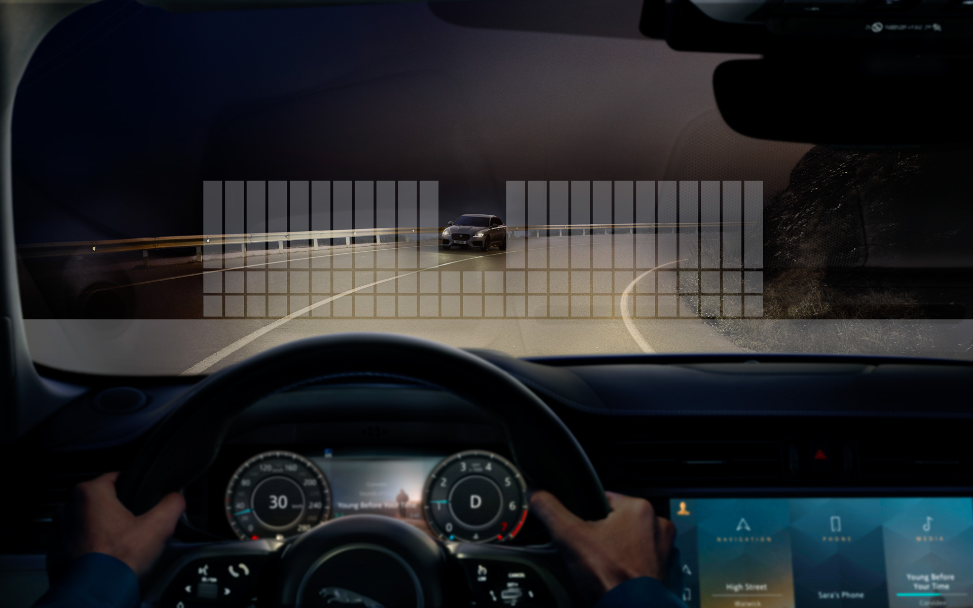 ピクセルLEDヘッドライト（シグネチャーDRL付）