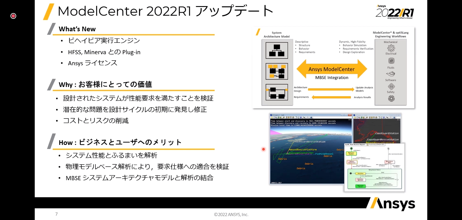 ModelCenter 2022 R1のアップデート内容