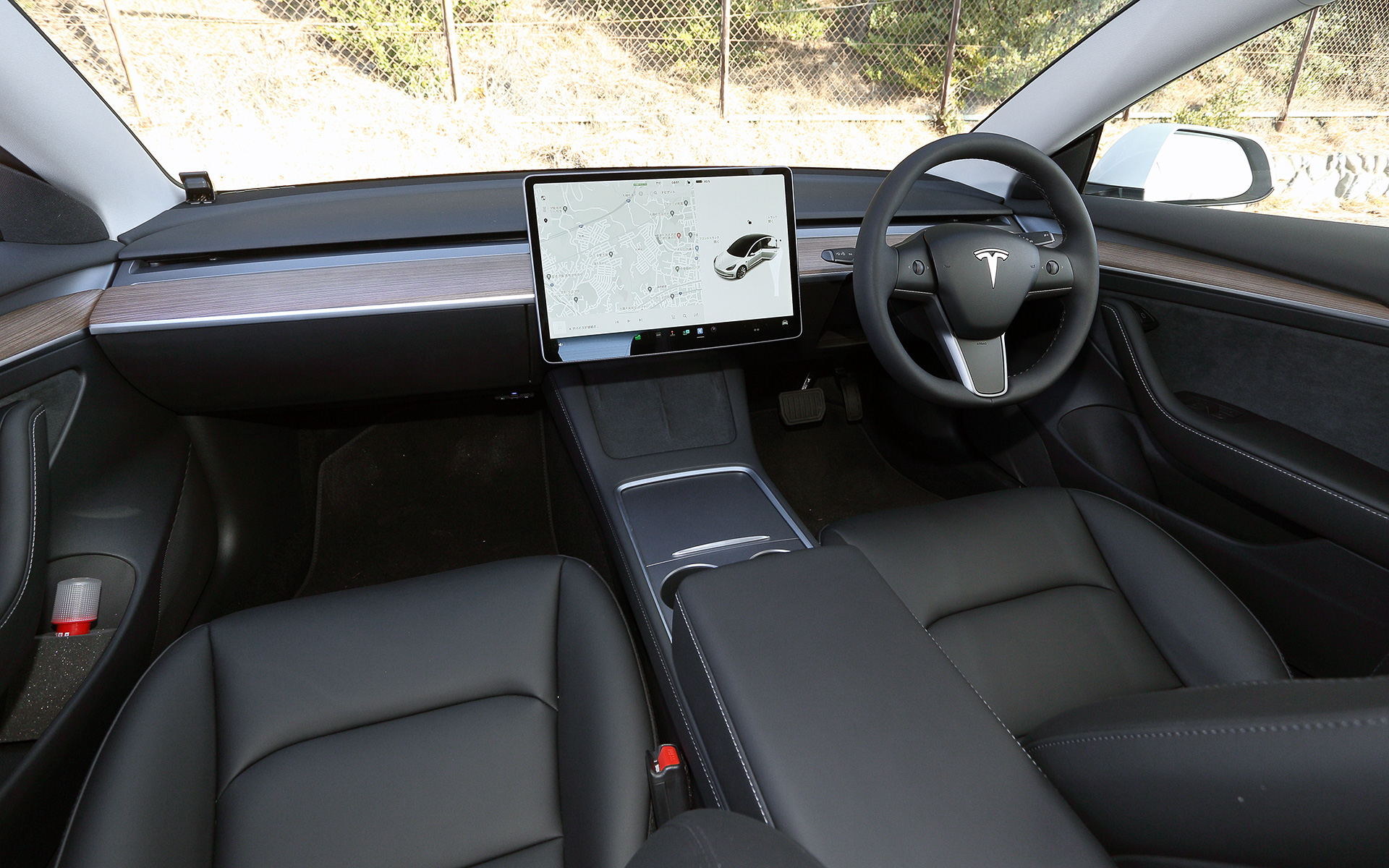 シンプルなコクピット