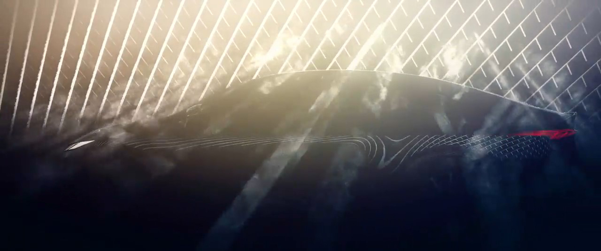 インフィニティブランドの新型EVのティザー映像