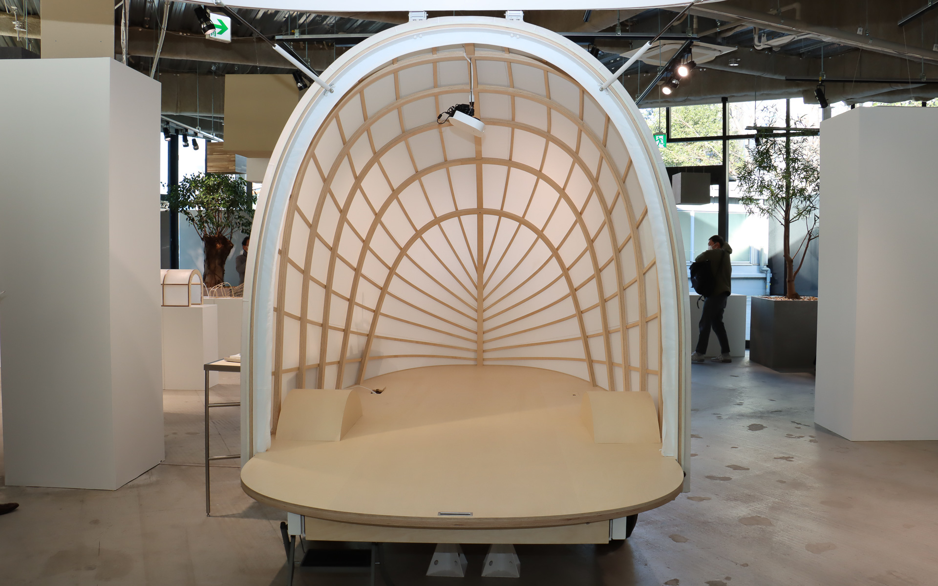 建築家の長坂常氏による企画展示「Mobile House“旅する住まい”」