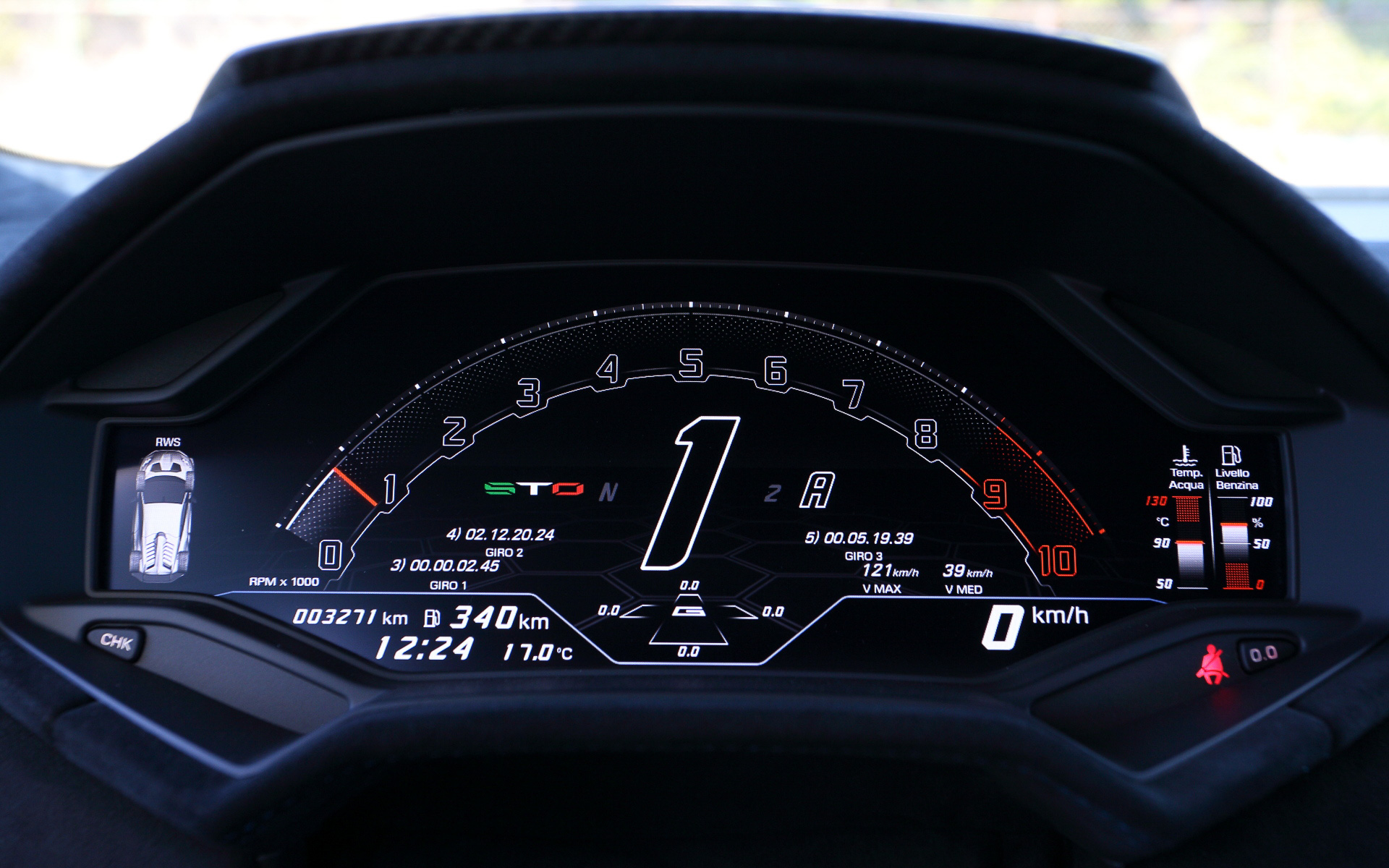 走行モード「STO」は通常モード