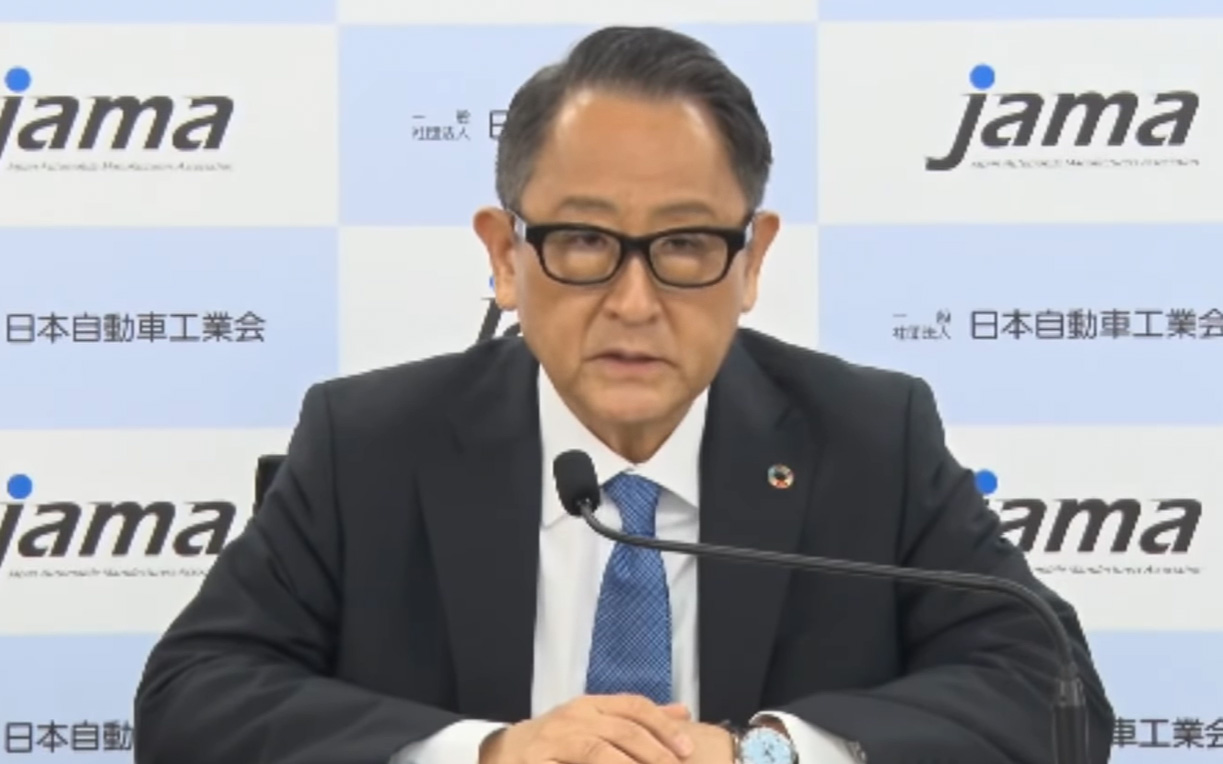 日本自動車工業会 会長職を務める豊田章男氏