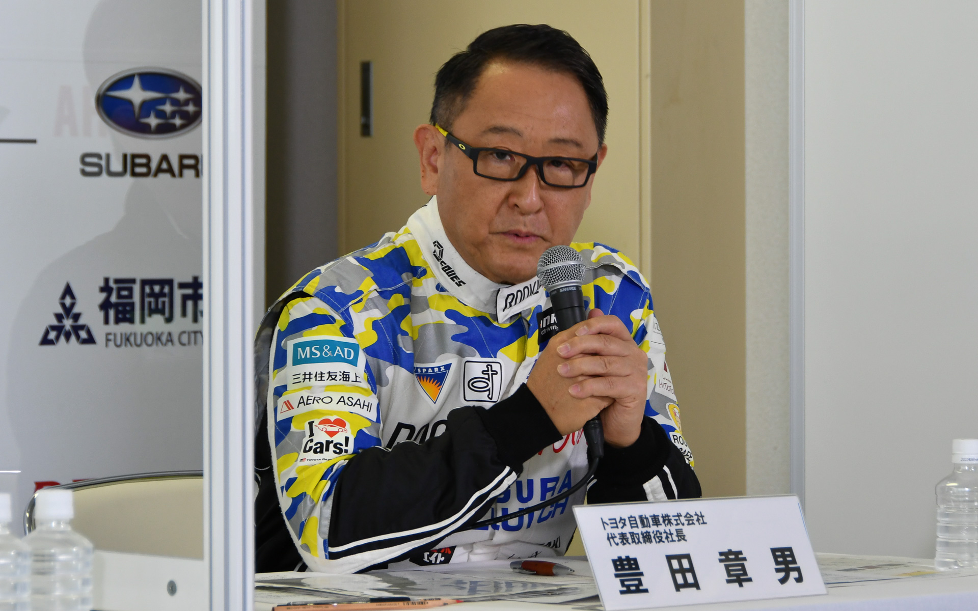 豊田章男氏は2021年シーズンのスーパー耐久にモリゾウ選手としてフル参戦。カーボンニュートラルの実験車である水素燃焼エンジン搭載カローラを走らせた