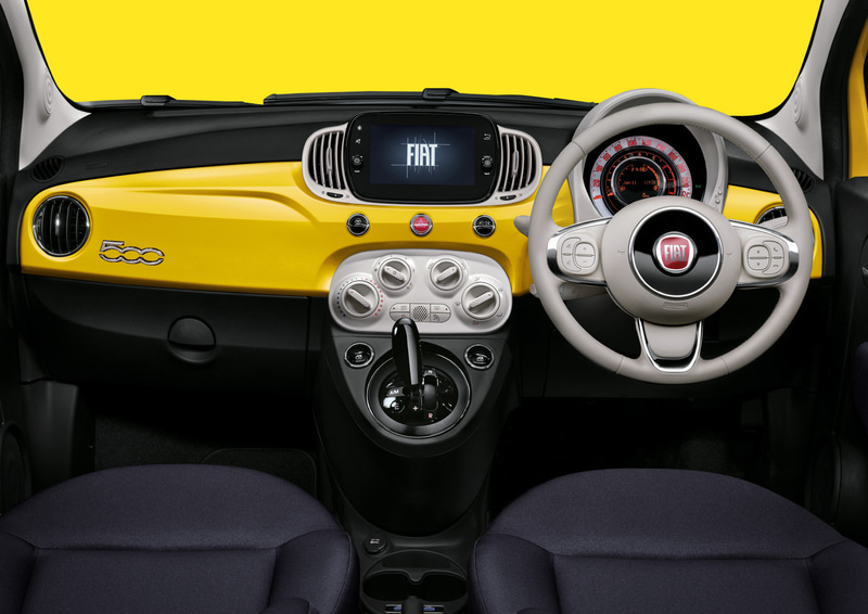 フィアット、ハッピーイエローの限定車「500 ジアリッシマ」 - Car Watch