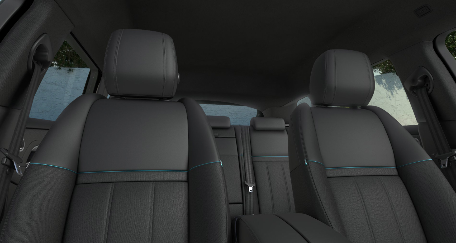 ユーカリメランジテキスタイル＆ウルトラファブリックPUシートを採用するインテリア