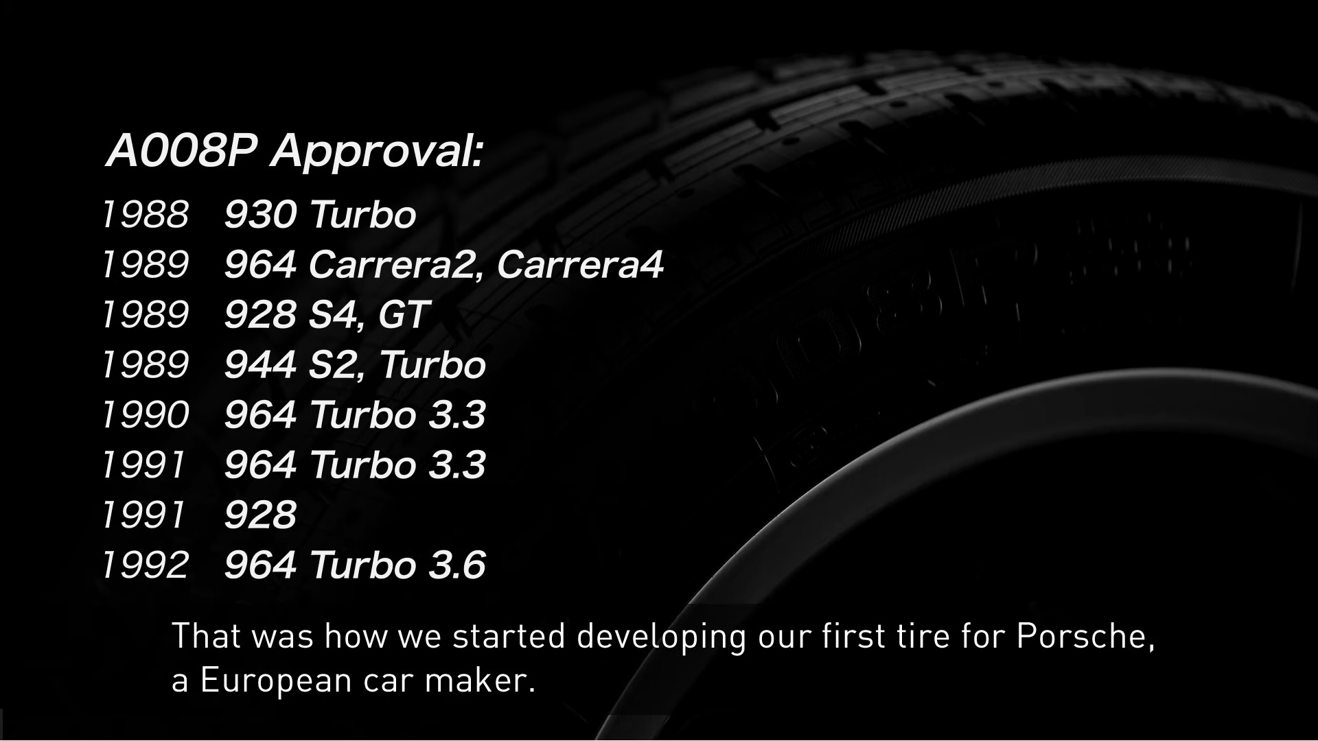 さまざまなポルシェが採用している