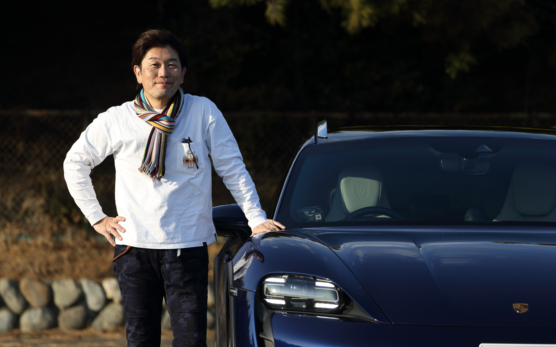 見てください。このイケメンっぷりを！（あ、クルマのほうですよ）