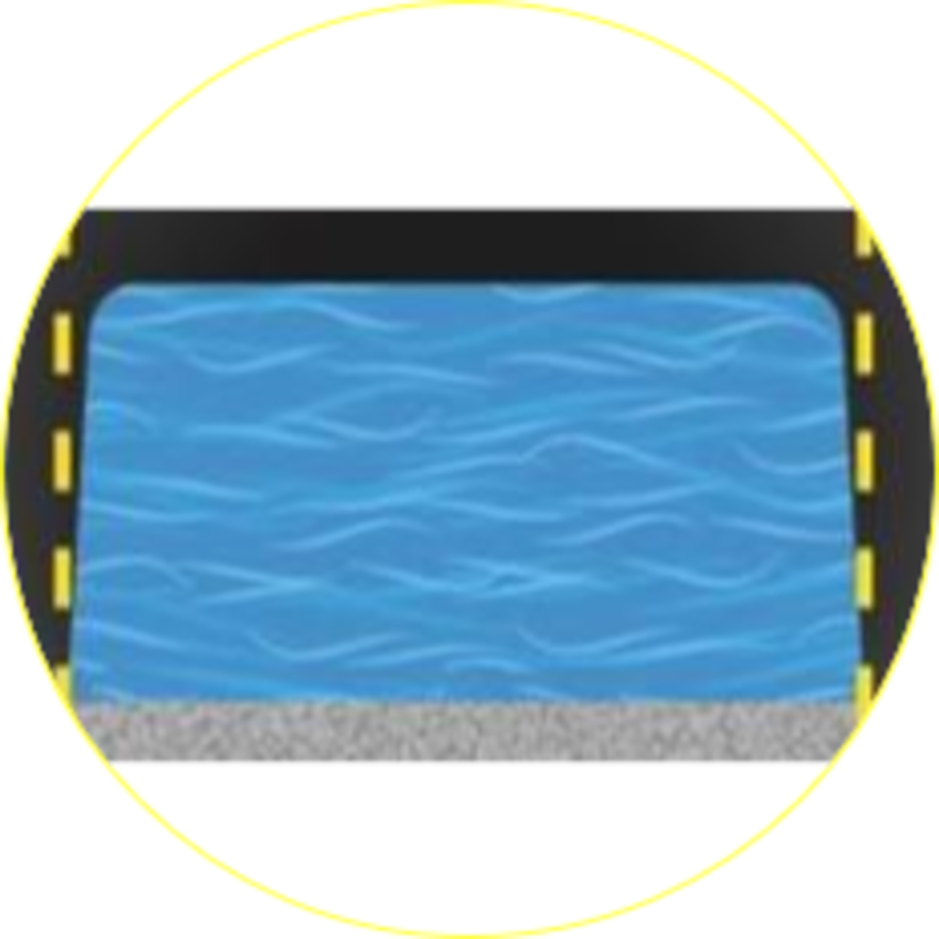 U字グルーブのイメージ