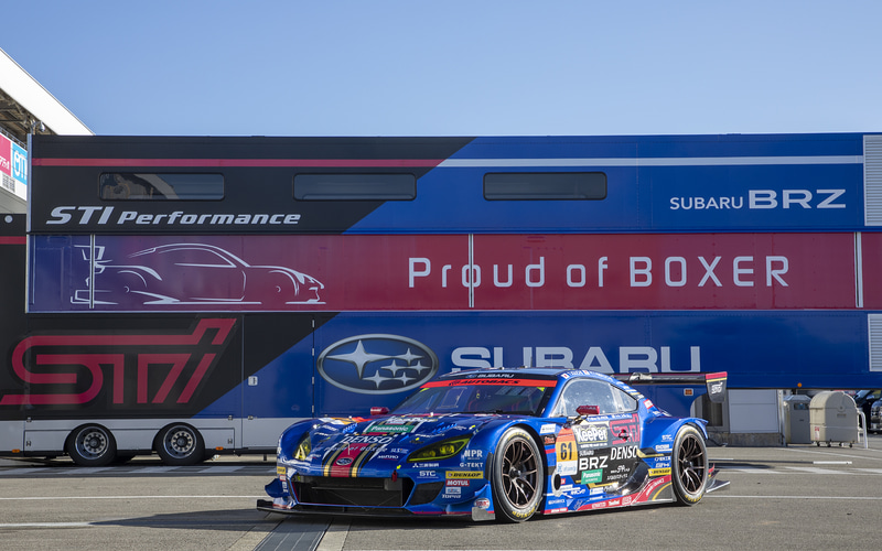 スパーク　スバル BRZ GT300 2022 スバル/STI、2022年のSUPER GT参戦マシン「SUBARU BRZ GT300