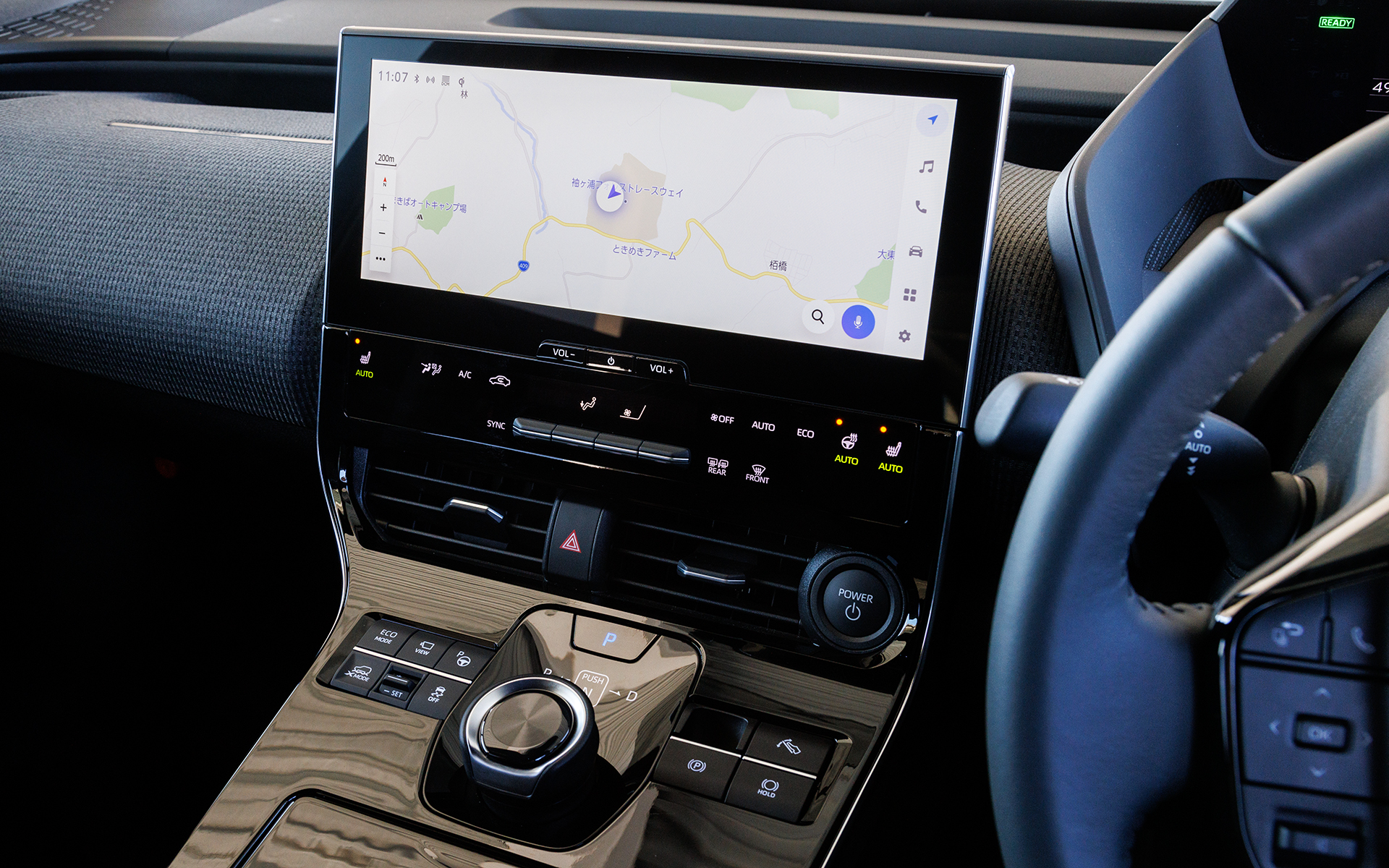 センターコンソールまわり