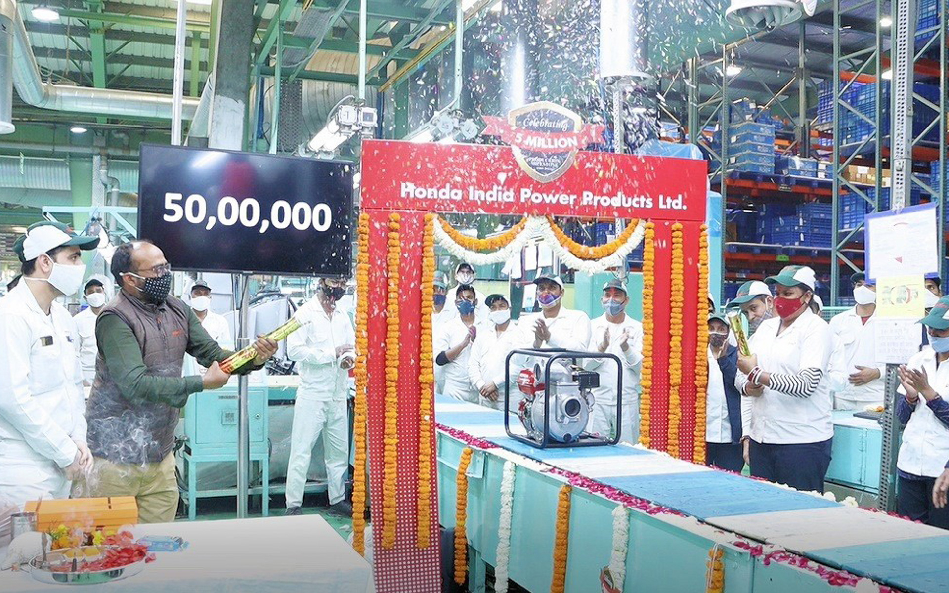 記念式典の様子