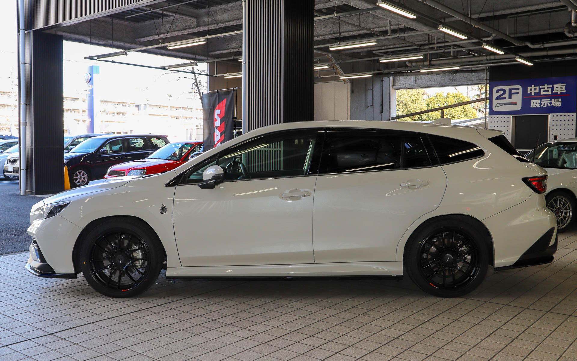 ベースとなるモデルは「レヴォーグ STI Sport EX」「レヴォーグ STI Sport R EX」