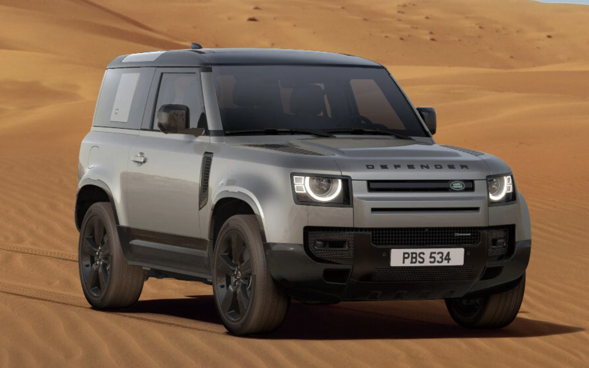 限定10台のディフェンダー90 アーバナイト'22、ボディカラーはシリコンシルバー（プレミアムメタリック）