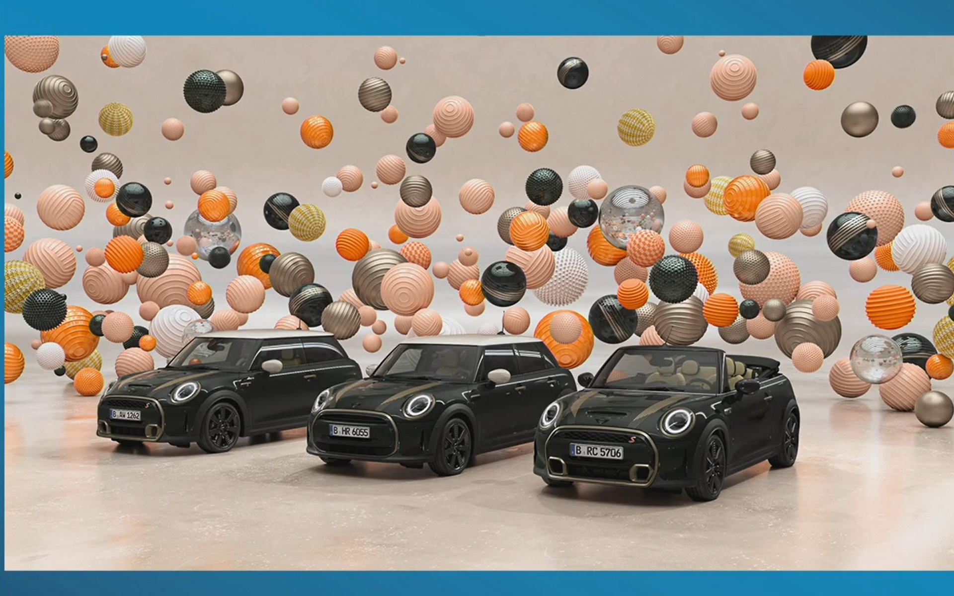 独特なカラーリングのMINI レゾリュートエディション