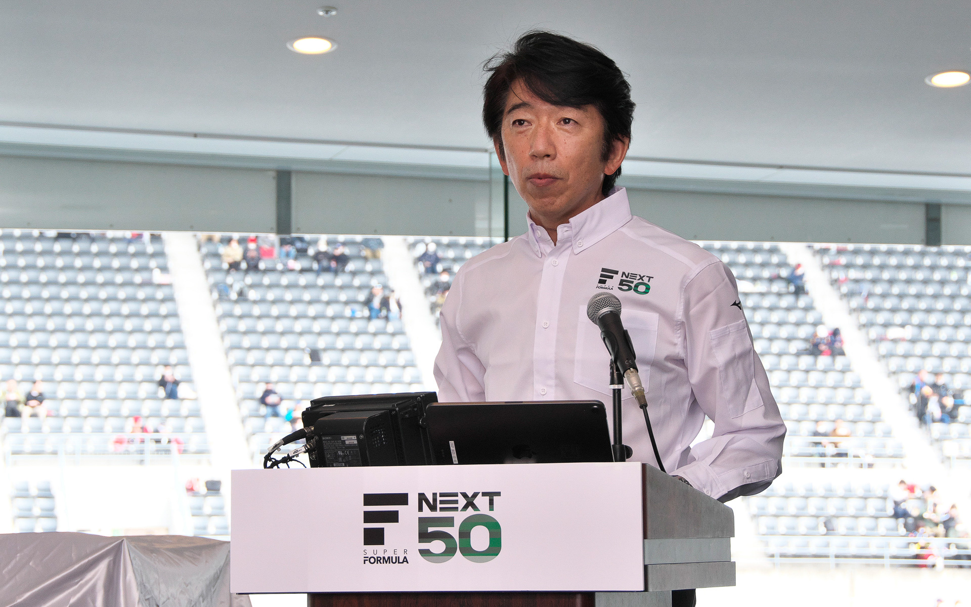 日本レースプロモーション 代表取締役社長 上野禎久氏