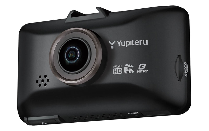 ユピテル、3.0インチモニターを搭載した前後2カメラドライブレコーダー