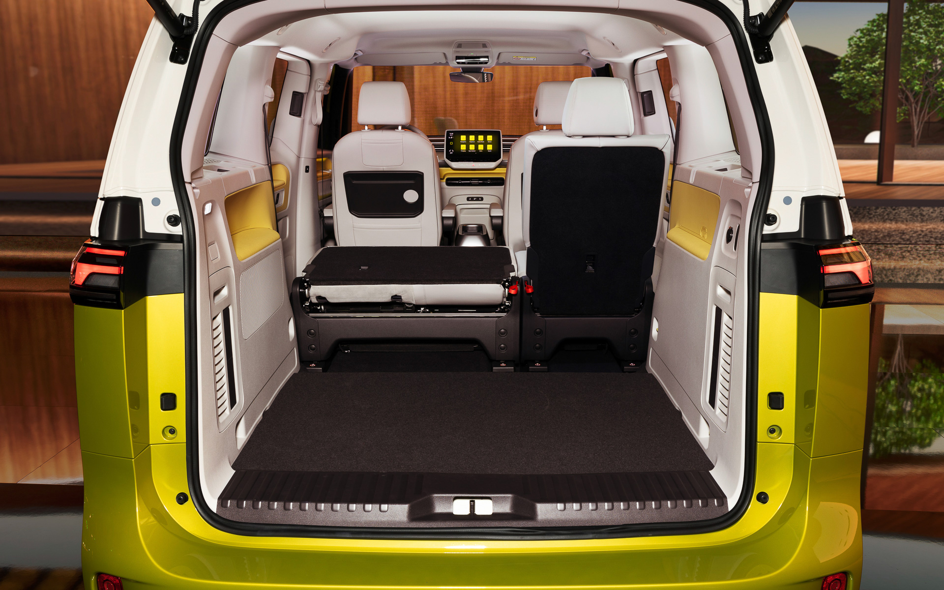 ID.Buzzのラゲッジスペース