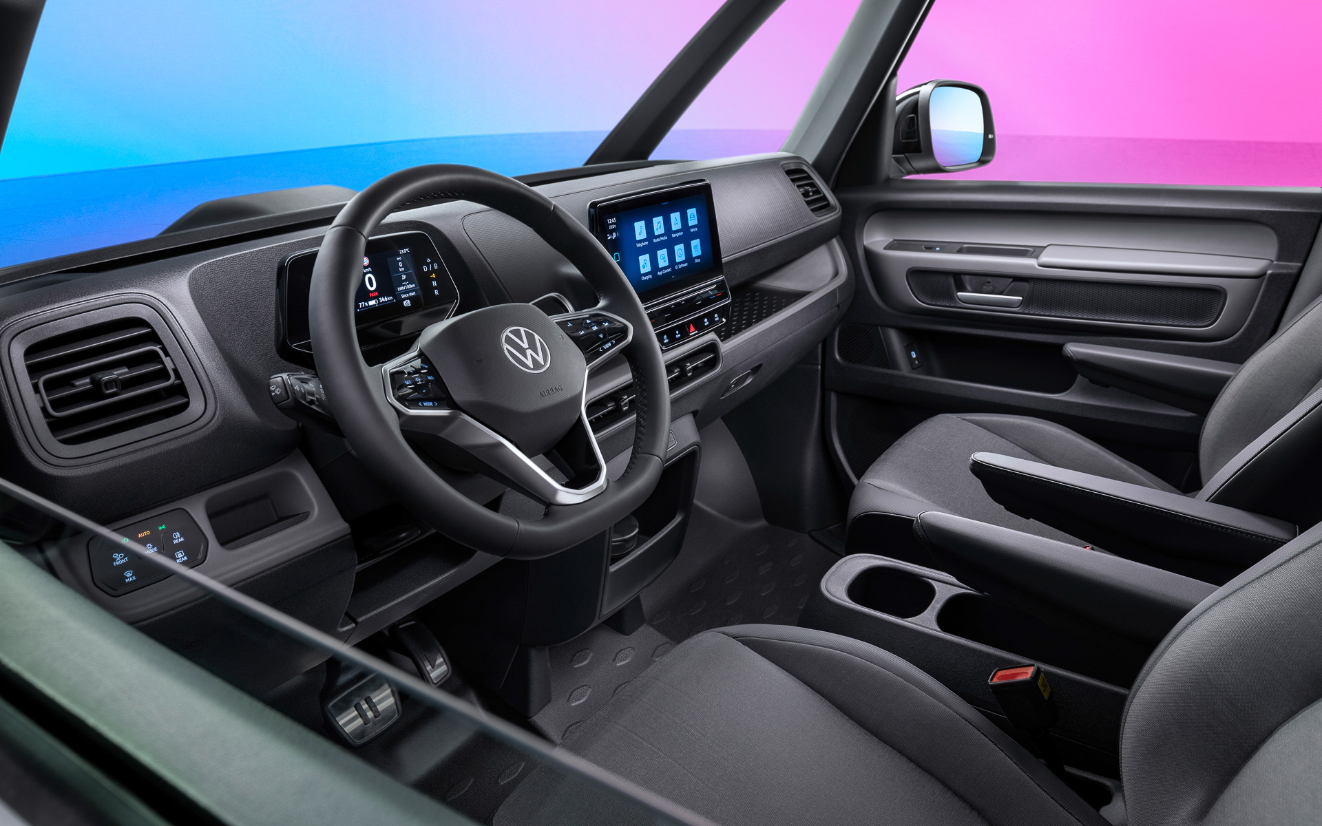 ID.Buzz Cargoのインテリア