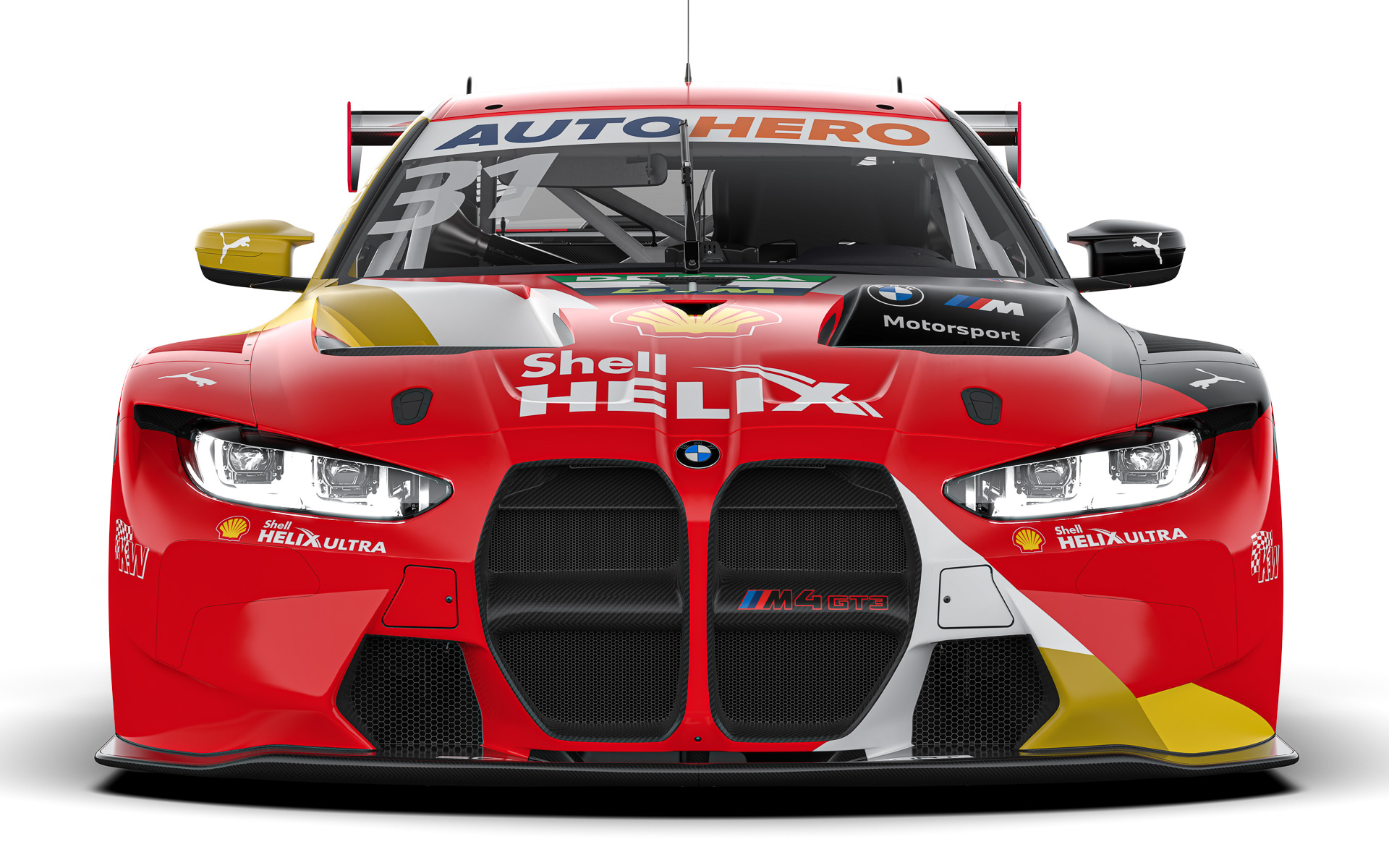 シェルドン・ファン・デル・リンデ選手がドライブするBMW M4 GT3