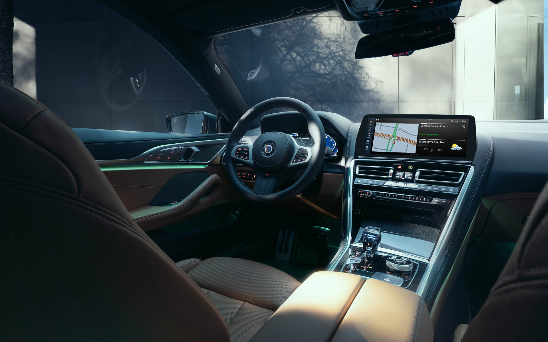 BMW ALPINA B8 グラン クーペの内装