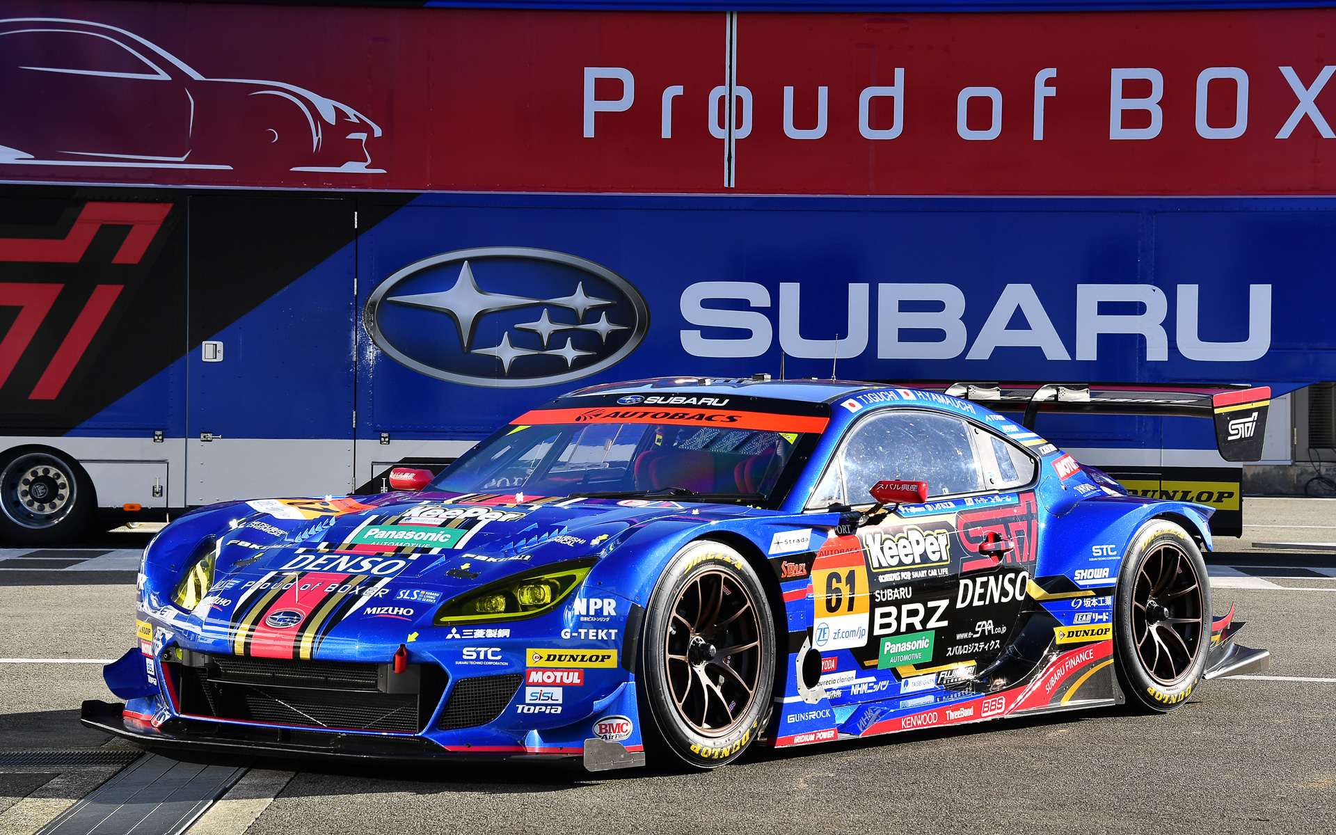 GT300クラス史上初のタイトル連覇を目指す61号車「SUBARU BRZ R＆D SPORT」