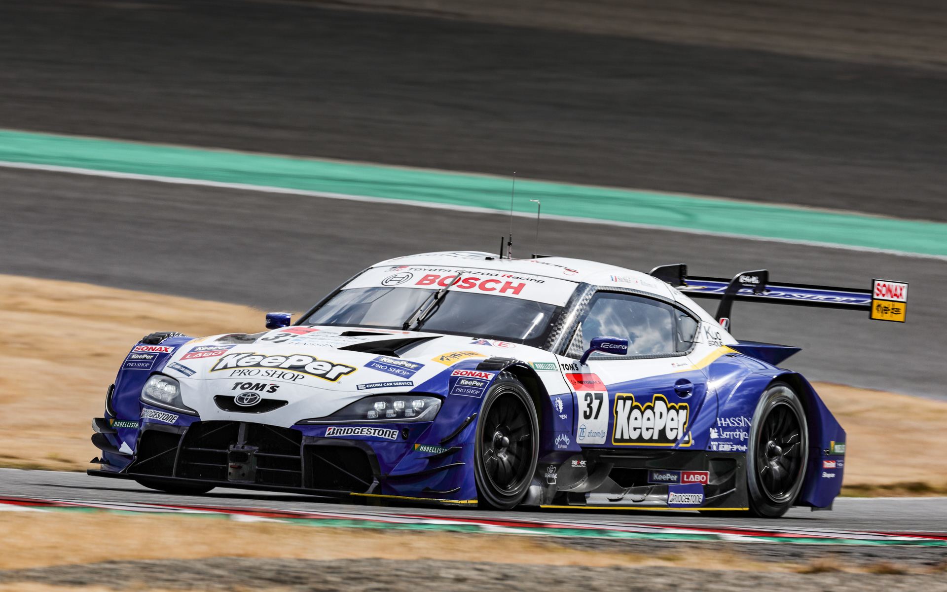 5年ぶりのチャンピオンを目指す37号車「Keeper TOM'S GR Supra」