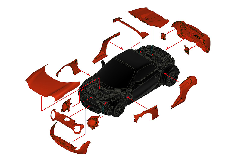 S660 Neo Classic KITは外装や尾灯を組み替えるだけというシンプルな構造と、ガラリと印象を変えられることで注目を浴びた。なお、2021年5月31日をもって受注は終了している