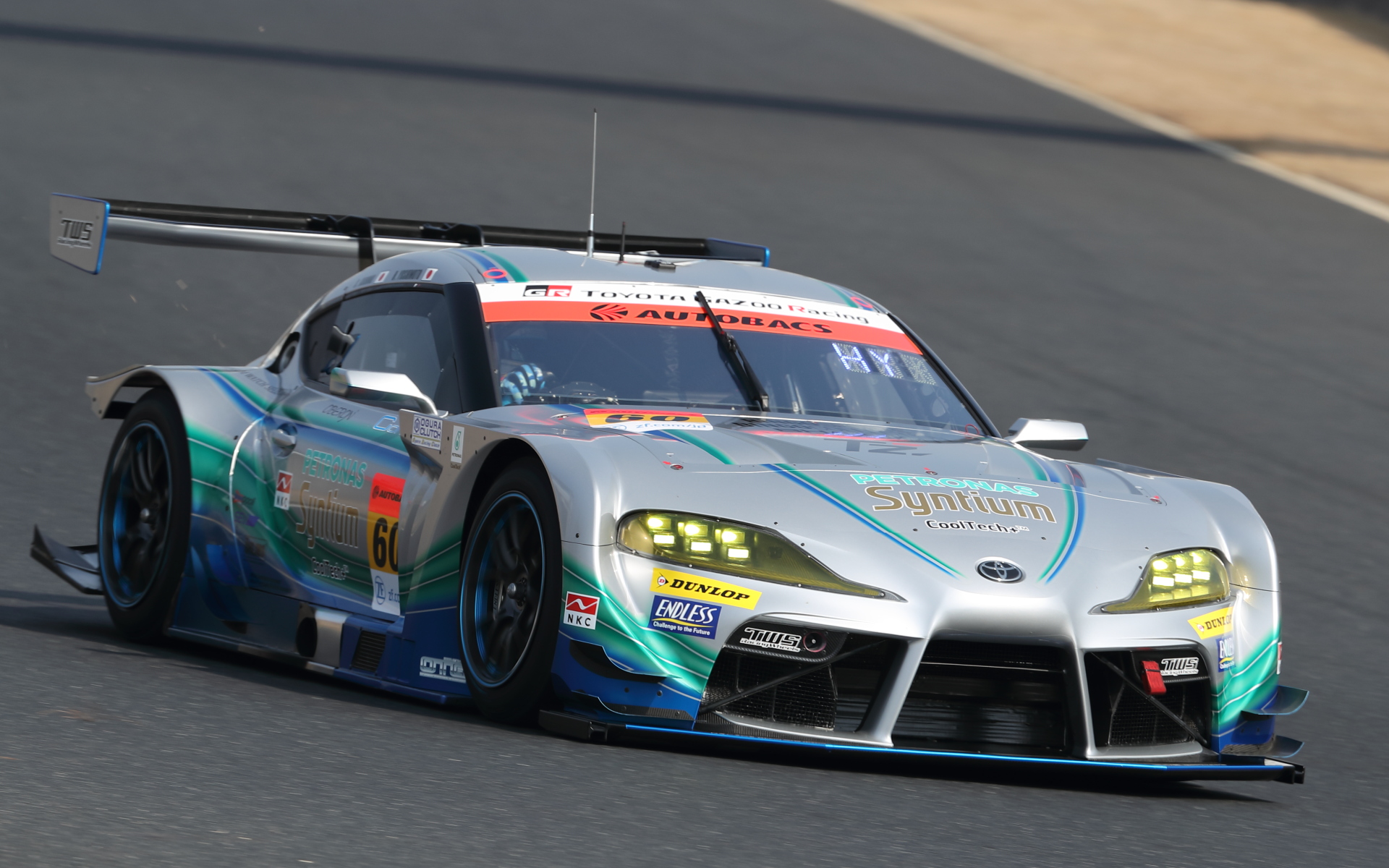 2021年シーズンからGT300マシンに変更した60号車のSYNTIUM LMcorsa GR Supra GT