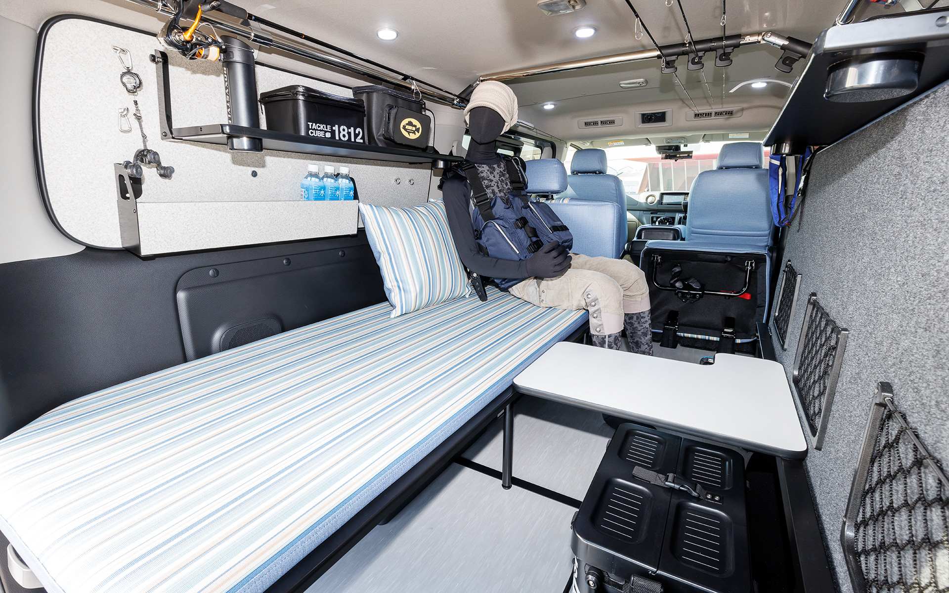 釣りの合間にくつろげる空間を創出