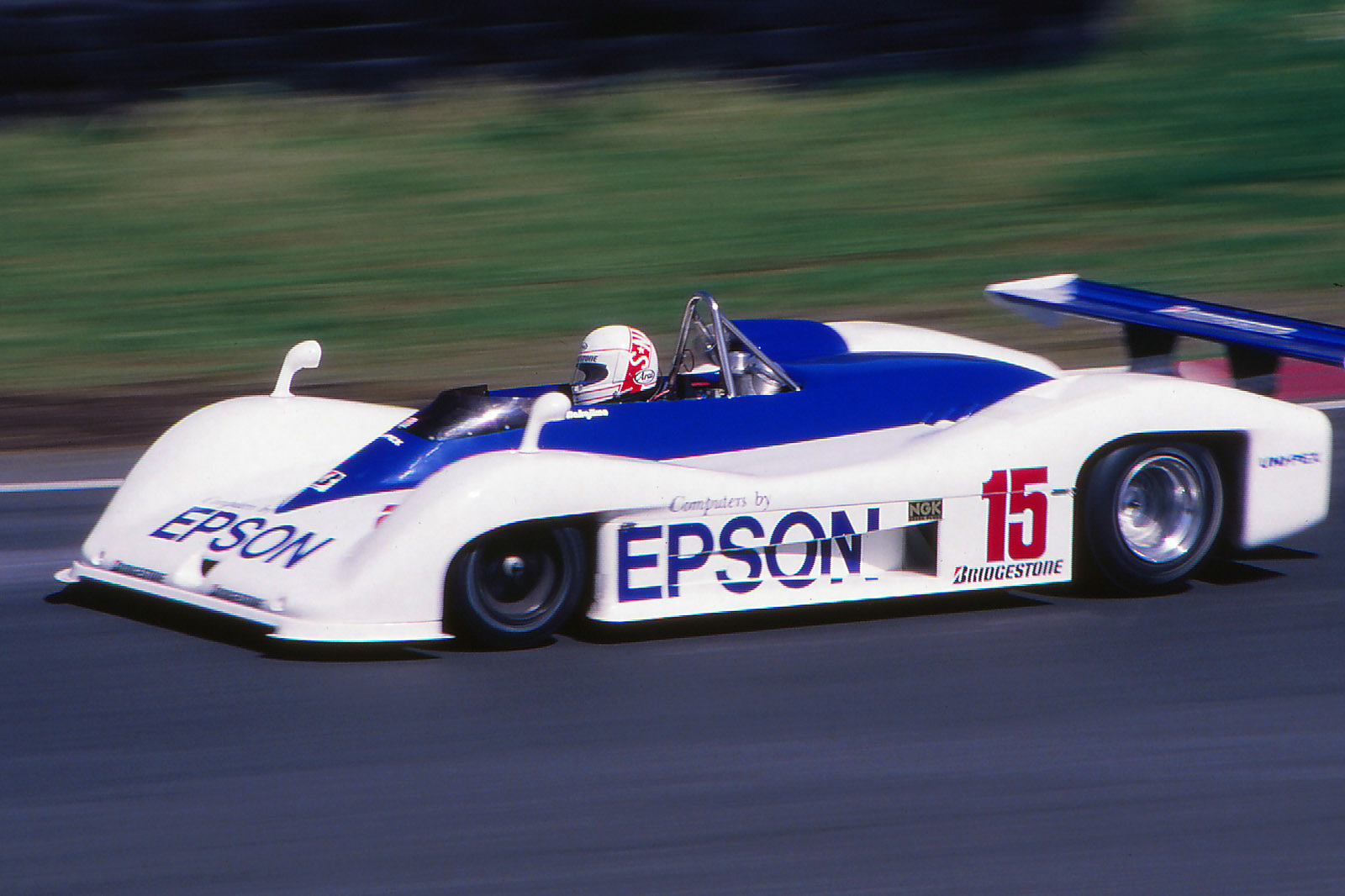 EPSONのロゴをまとったGCマシンがCMに登場した