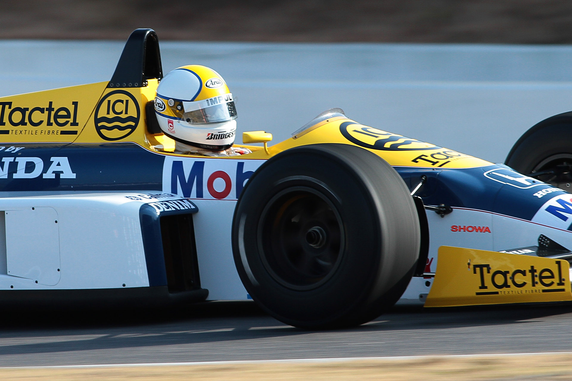 星野氏は1986年のウィリアムズホンダFW11