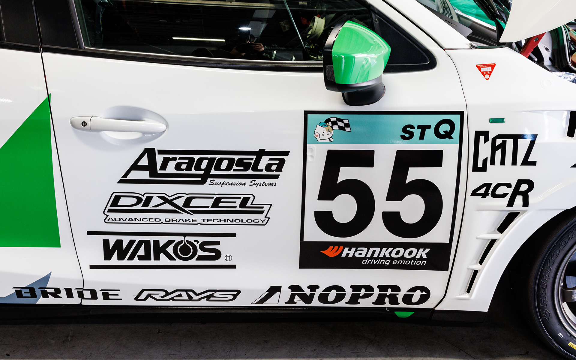 ル・マン 24時間優勝車と同じ55号車。ル・マン 24時間以来のワークス復帰、そして55号車で富士24時間に挑んでいく