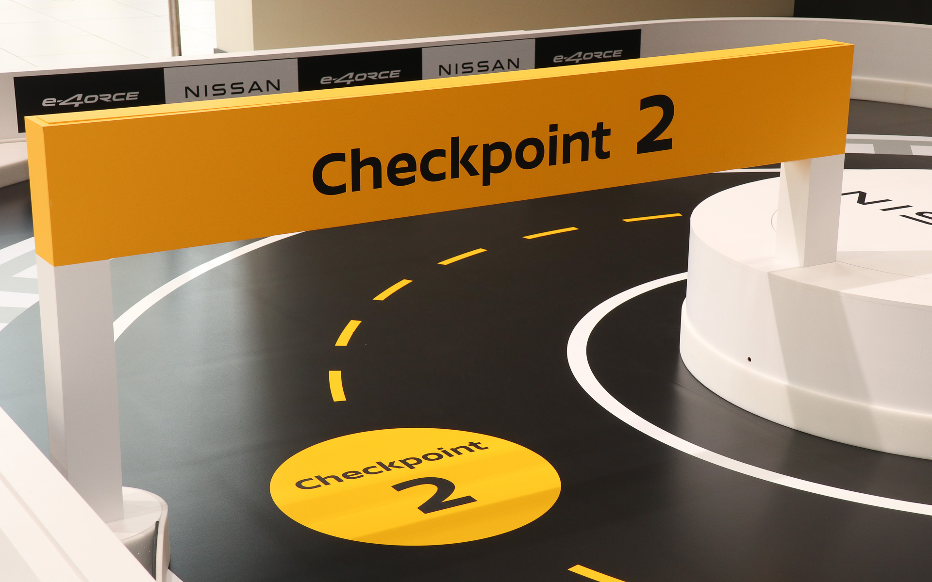 3個のゲートを通過して完走するとゲームクリア