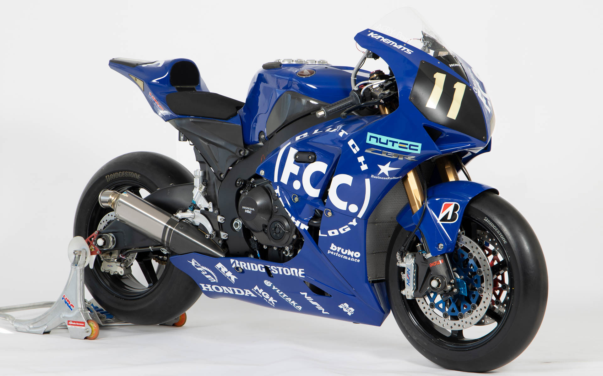 2011年優勝車の「Honda CBR1000RR」