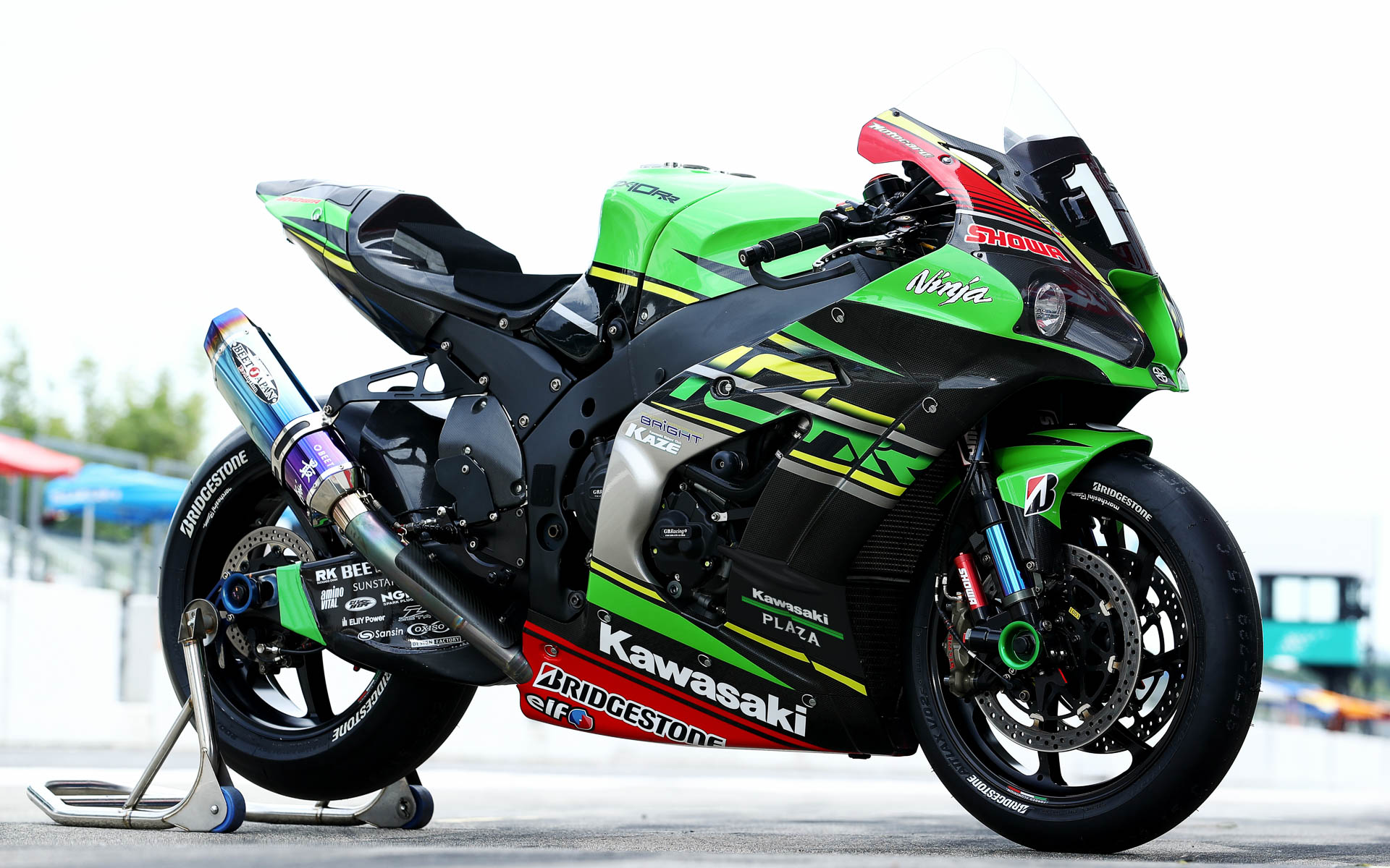 2019年優勝車の「Kawasaki Ninja ZX-10RR」