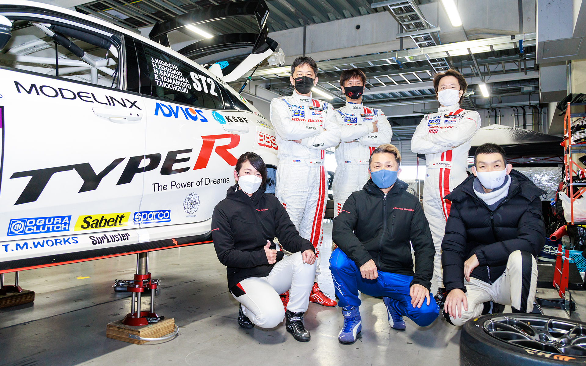 富士公式テストでの風景