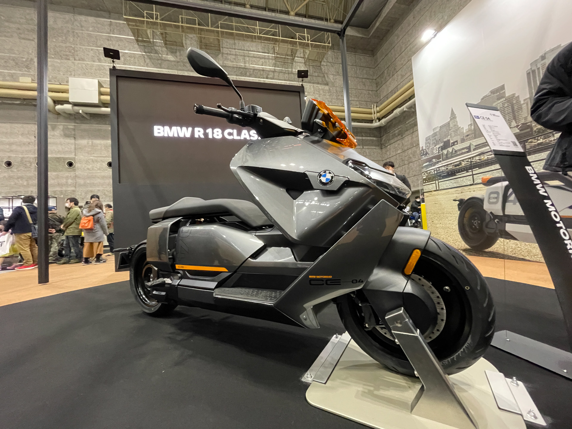 BMW Motorradブース